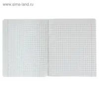 Тетрадь 12 листов крупная клетка &laquo;Зелёная обложка&raquo;, с таблицей умножения, термоупаковка 25 шт.