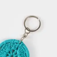 Брелок "Ловец снов" 19 см, цв. зелёный