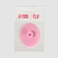 Щётка для умывания &laquo;Овал&raquo; на присоске, 6.3&times;5 см, МИКС