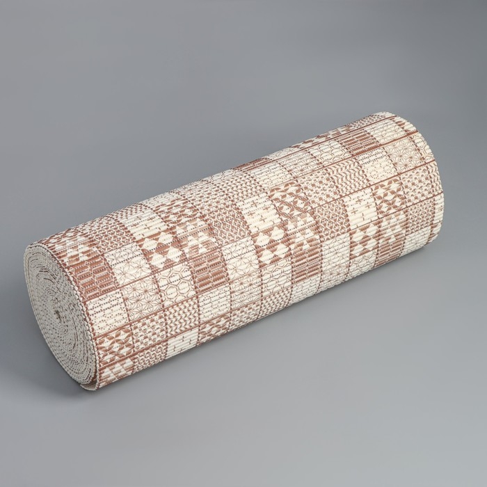 Коврик для ванной комнаты &laquo;Преображение&raquo;, ширина 80 см, рулон 15 м, цвет коричневый