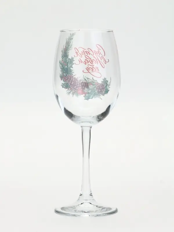 Бокал для вина &laquo;Счастья в Новом году&raquo;, 360 мл