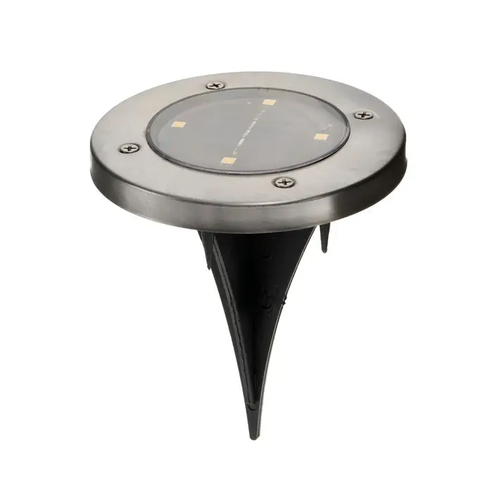 Садовый светильник на солнечной батарее, 4 LED, свечение белое