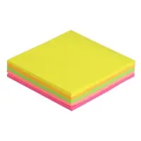 Блок с липким краем, Calligrata, 51&times;51 мм, 100 листов, 5 цветов, МИКС