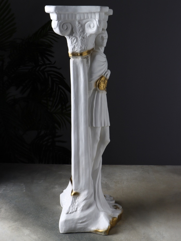 Колонна "Юноша" 25х20х65 см, золото