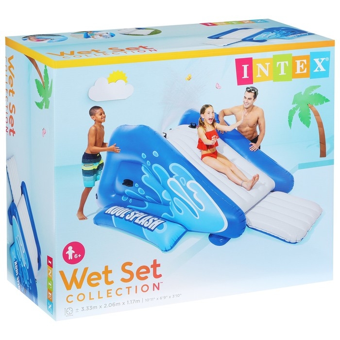 Горка надувная, водная, 333 х 206 х 117 см, от 6 лет, 58849NP INTEX