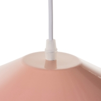 Светильник Lisa 1х40Вт Е27 светло-розовый  26х26х32см