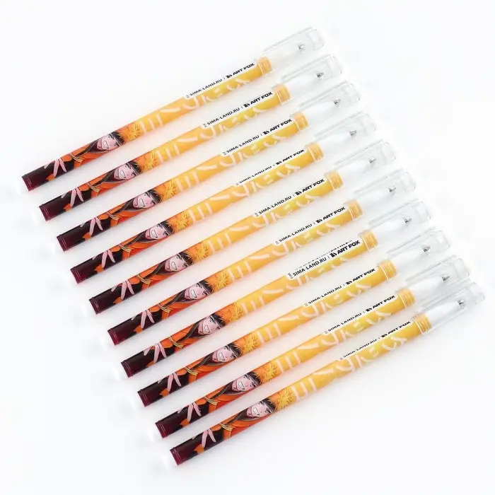 Ручка шариковая, синяя паста 0.5 мм с колпачком пластик &laquo;Удар ярости&raquo;