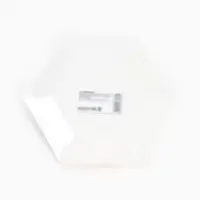 Набор посуды для праздника на 12 персон, мрамор розовый (тарелки 23 см, стакан 250 мл)