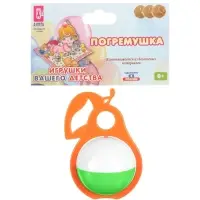 Погремушка &laquo;Груша&raquo;, цвет МИКС, Аэлита