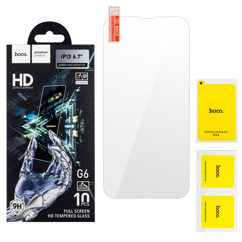 Защитное стекло iPh 13 Pro Max/14 Plus (6.7) High definition G6 HOCO