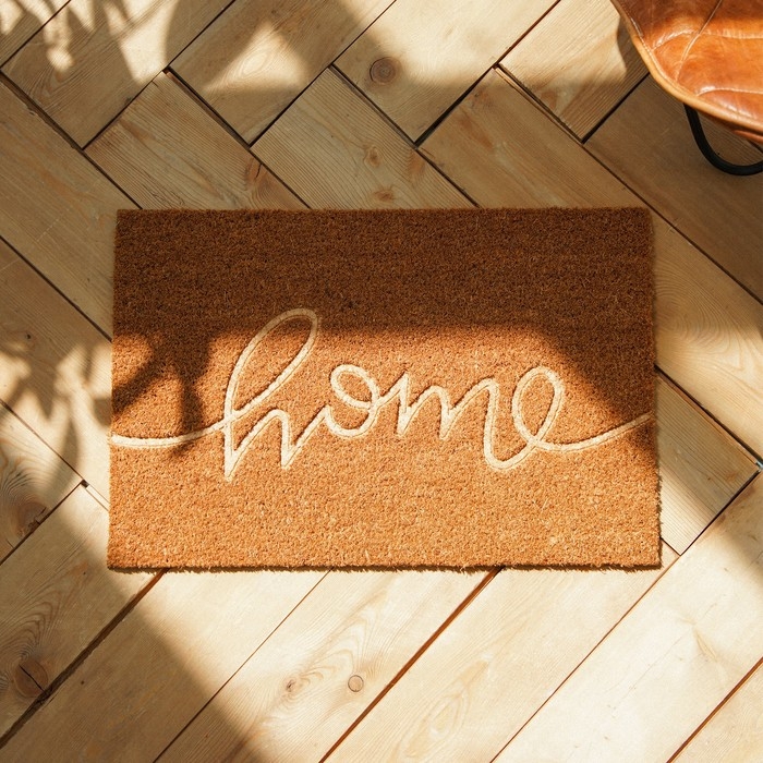 Коврик придверный SL Home, 40&times;60 см, кокосовое волокно
