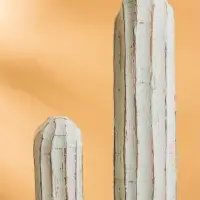 Сувенир &laquo;Кактус&raquo;, 24&times;9&times;54 см, дерево, голубой