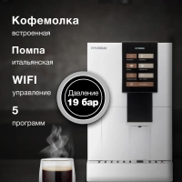 Кофемашина HAM-4103 1500Вт белый