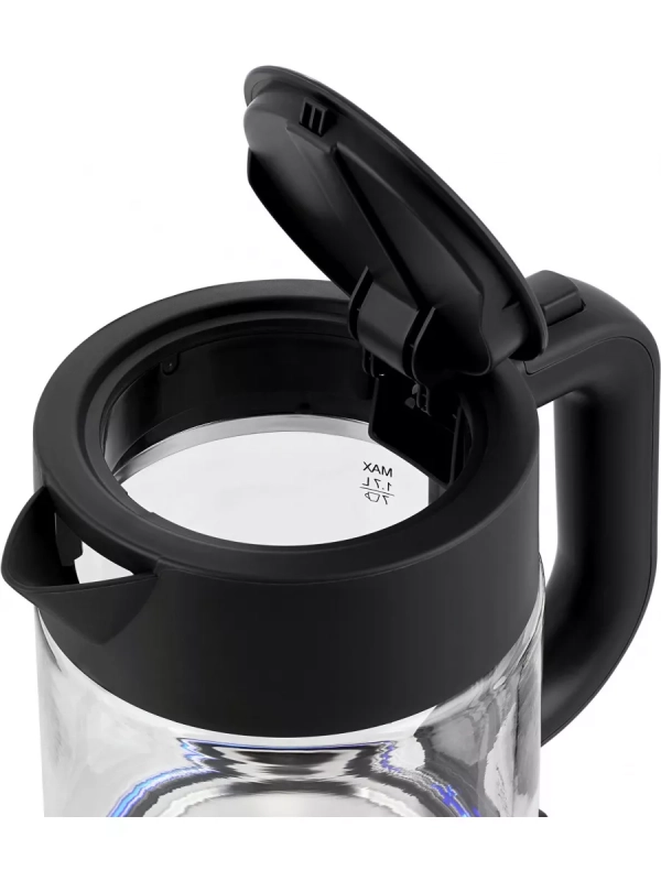 Чайник HYK-G7707 1,7л 2200Вт графит (стекло)