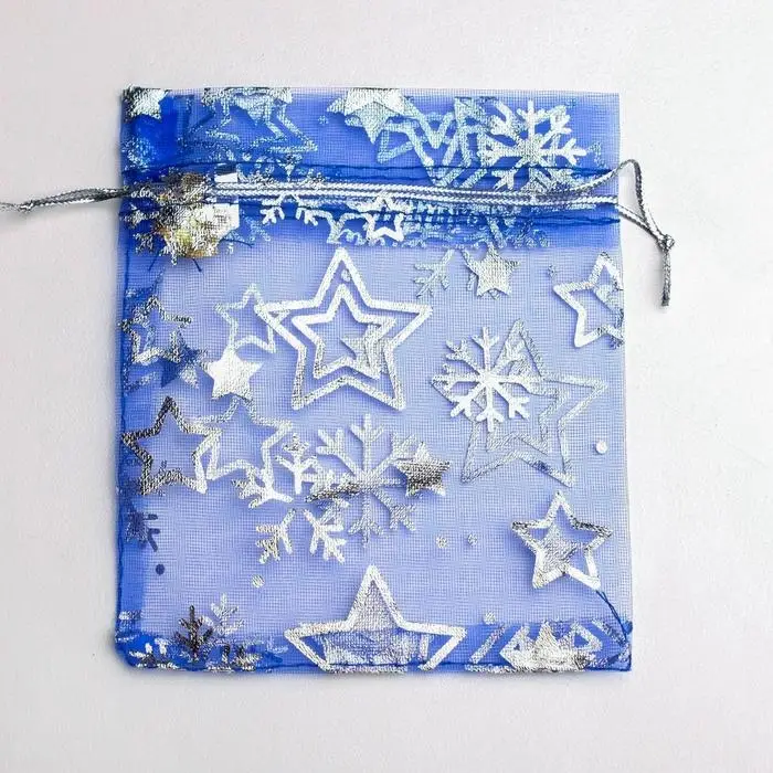 Мешочек подарочный органза &laquo;Исполнения желаний&raquo;, 10 х 12 см +/- 1.5 см