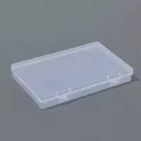 Бокс универс с крышкой 1секц 17,4*10,8*2,6см прозрач пакет накл QF