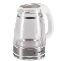 Чайник HYK-G3506 1.7л. 2200Вт белый