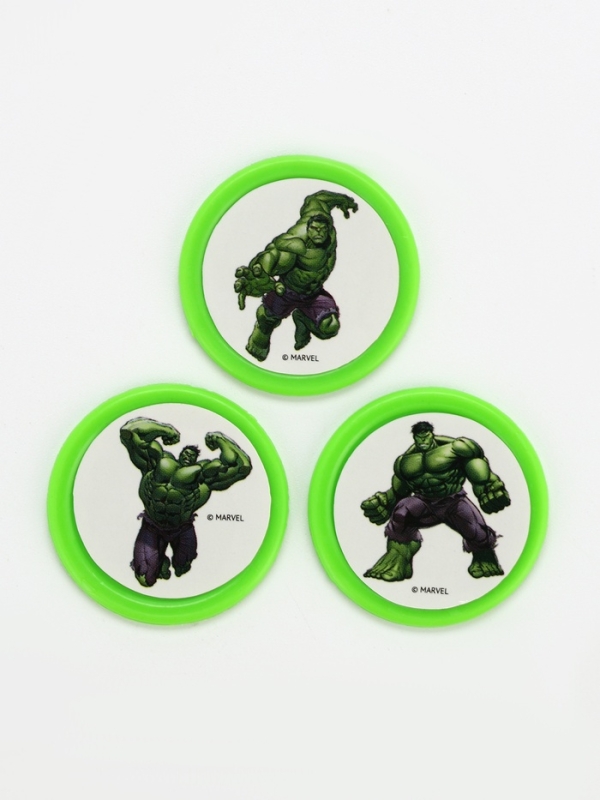 Игровой набор Перчатка супергероя  "Халк", диски