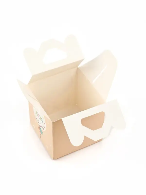 Подарочная коробка, упаковка &laquo;Милый шпиц&raquo; 10&times;10&times;10 см