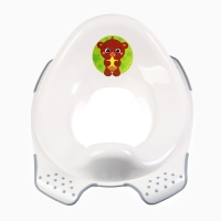 Детская накладка - сиденье на унитаз &laquo;Мишка&raquo; антискользящая, МИКС