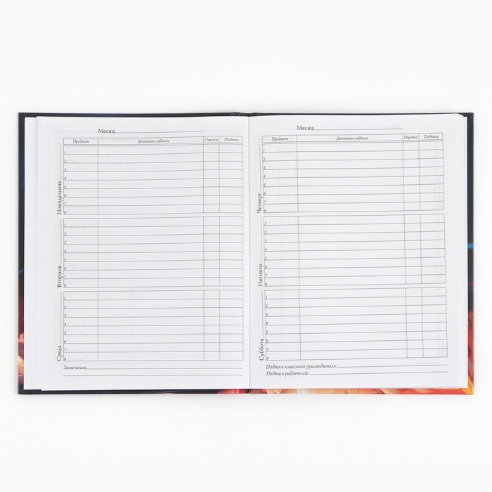 Дневник школьный 1-4 класса, в твердой обложке, 48 л &laquo;Рыжий котенок&raquo;