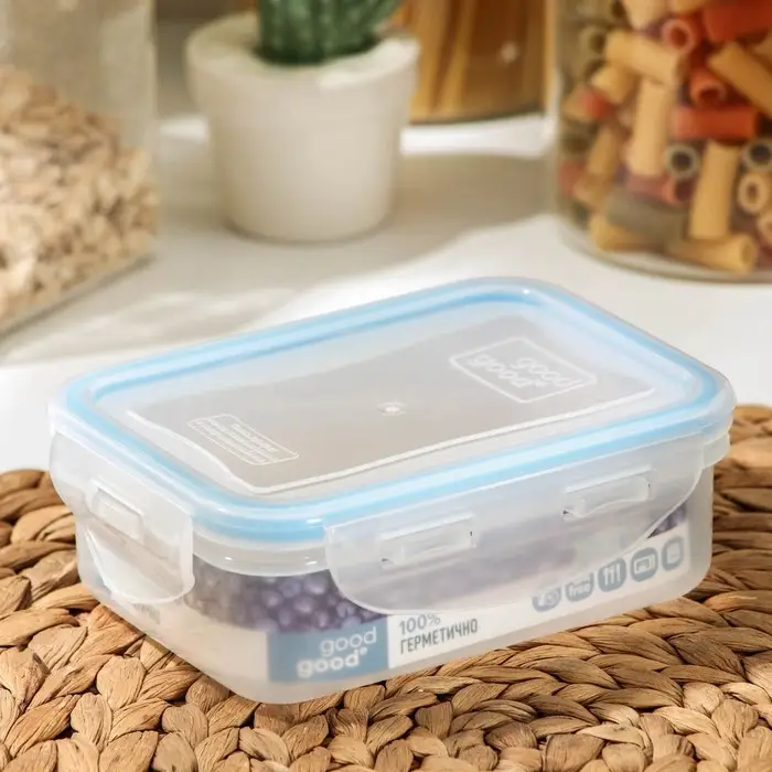 Контейнер пищевой, 330 мл с герметичной крышкой