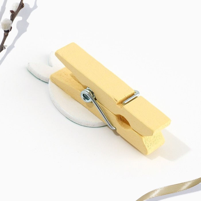 Набор прищепок для украшения вербы &laquo;ХВ&raquo; на пасху, 10 х 12 см.