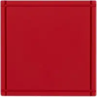 Лейбл из ПВХ Dzeta, L, красный