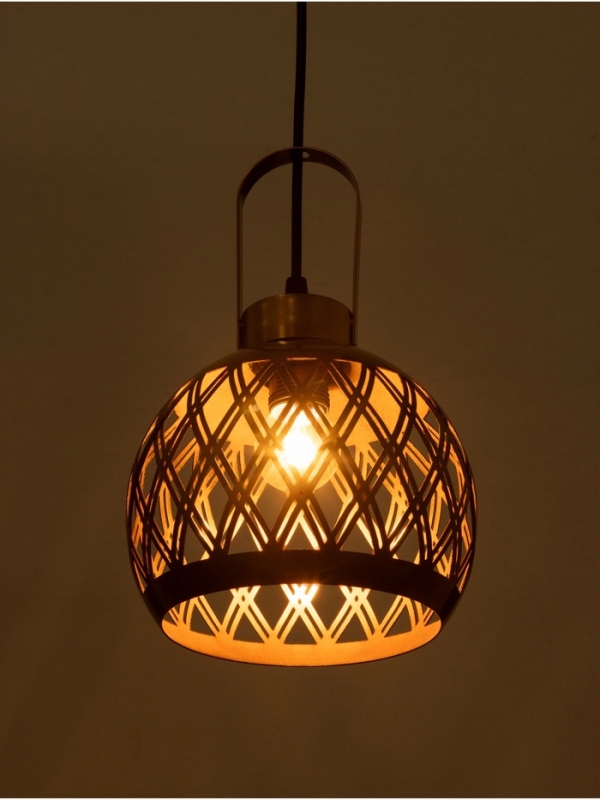 Светильник Paula 1х40Вт Е27 медь 20х20х25см