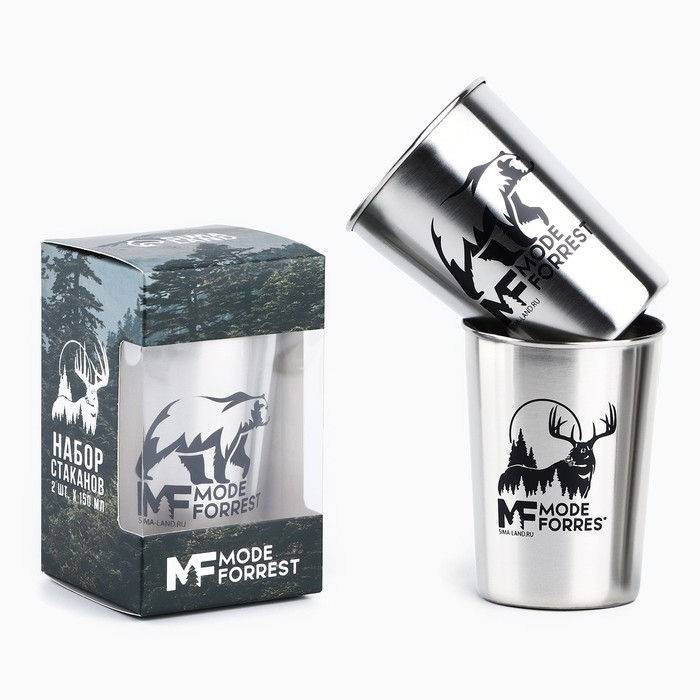 Набор стаканов MODE FORREST, 2 шт х 150 мл