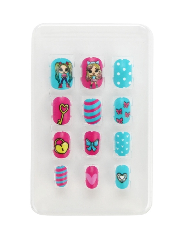 Детские накладные ногти "Модница" , 12 шт