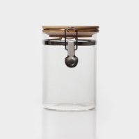 Банка стеклянная для сыпучих продуктов Magistro &laquo;Эко&raquo;, 950 мл, 10&times;15 см, с бугельным замком