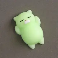 Мялка-антистресс &laquo;Кошечка&raquo;, цвет салатовый