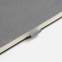 Ежедневник Lungo, недатированный, серый