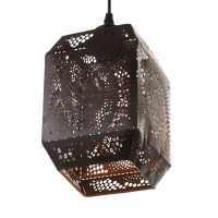 Светильник "Кэлшот " (Вихрь) 1х40Вт Е27 черный 13х13х20+100см