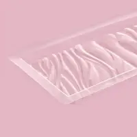 Форма для шоколада &laquo;Волны&raquo;, пластик, 20,5&times;10,5&times;1 см, прозрачная