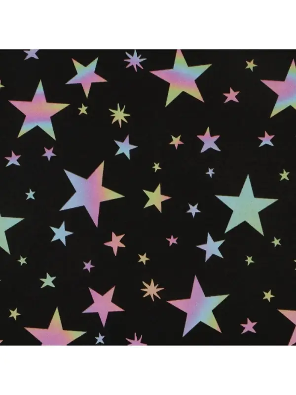 Бумага упаковочная глянцевая двухсторонняя &laquo;Звезды&raquo;, 70 х 100 см