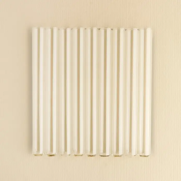 Ваза стеклянная для цветов, колба флористическая 15&times;1.5 см