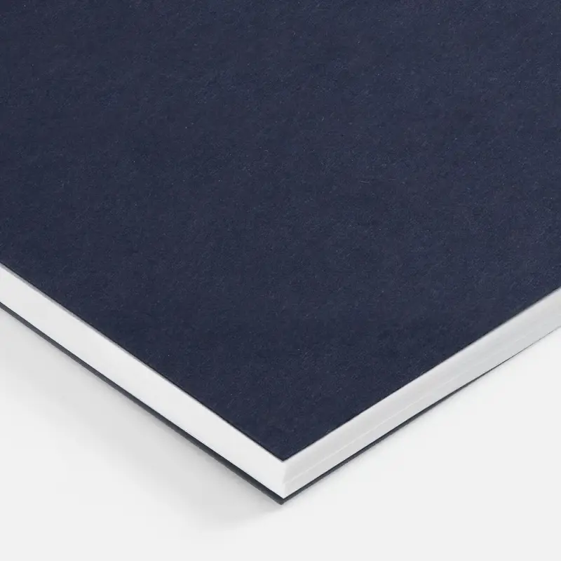 Блокнот Salvador в клетку, темно-синий