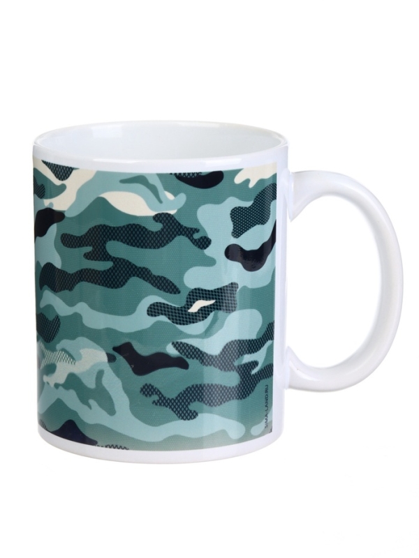 Кружка керамическая с сублимацией Дорого внимание &laquo;Камуфляж. 23 февраля&raquo;, 320 мл