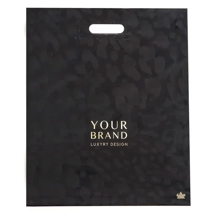 Пакет &laquo;Премиальный&raquo;, полиэтиленовый с вырубной ручкой, 38&times;45 см, 60 мкм