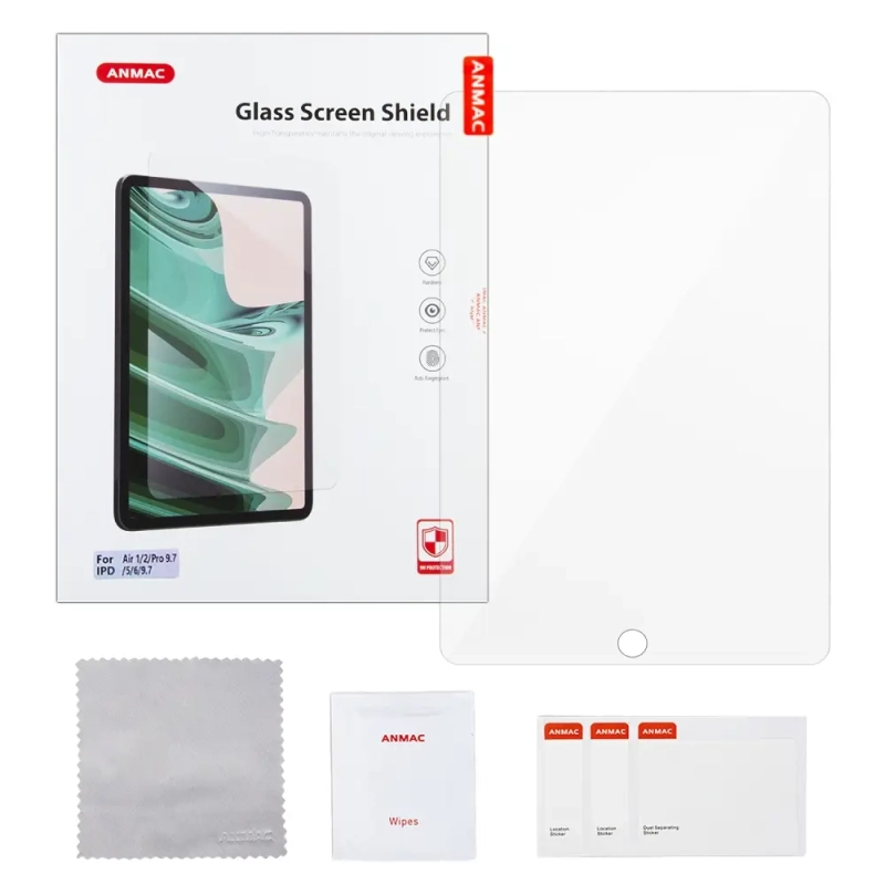 Защитное стекло IPD Air/Air 2/Pro 9.7/New 9.7