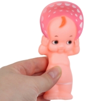 Резиновая игрушка для ванны &laquo;Девочка в шляпе&raquo;, 12,5, с пищалкой, Крошка Я