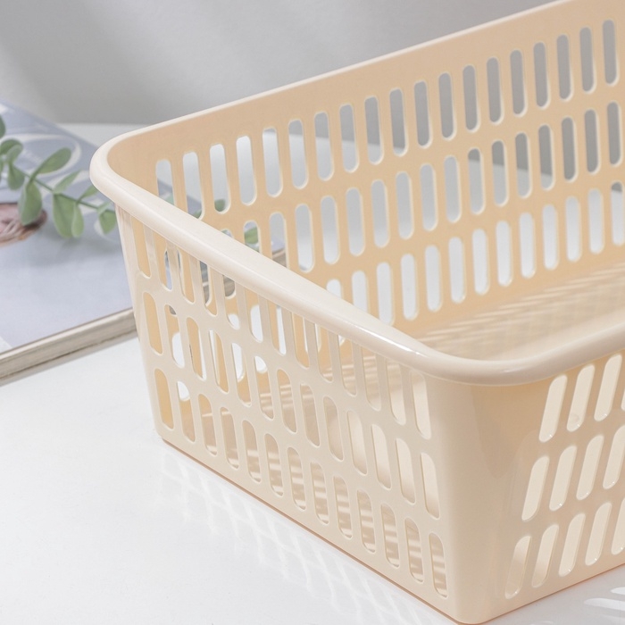 Корзина для хранения Полимербыт, пластик, 36&times;25&times;12.5 см, МИКС