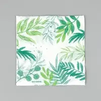 Салфетки бумажные однослойные &laquo;Узоры природы&raquo;, 24х24 см, 50 шт