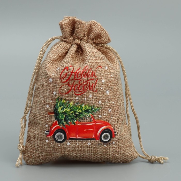 Мешок с термонаклейкой &laquo;Спешу к тебе&raquo;, 10 х 14 см +/- 1.5 см