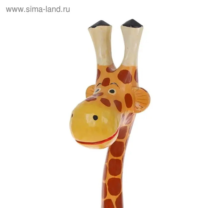 Сувенир дерево "Жираф-толстячок" 50х16х10 см