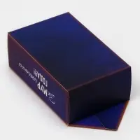 Подарочная коробка - конфета новогодняя складная &laquo;С Новым Годом" 9.3&times;14.6&times;5.3 см