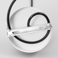 Светильник BayerLux "Элит" 1хЕ27 40Вт серый-золото 6х6х130 см.