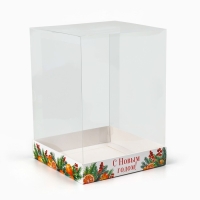 Коробка для кондитерских изделий &laquo;Аромат праздника&raquo;, 15 х 15 х 20 см, Новый год